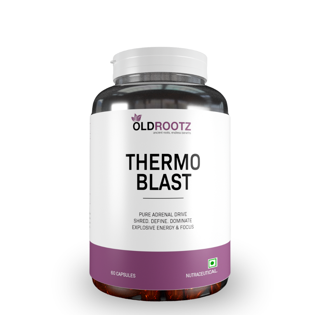 OLD ROOTZ Thermo Blast – Pure Adrenal Drive | 60 Capsules