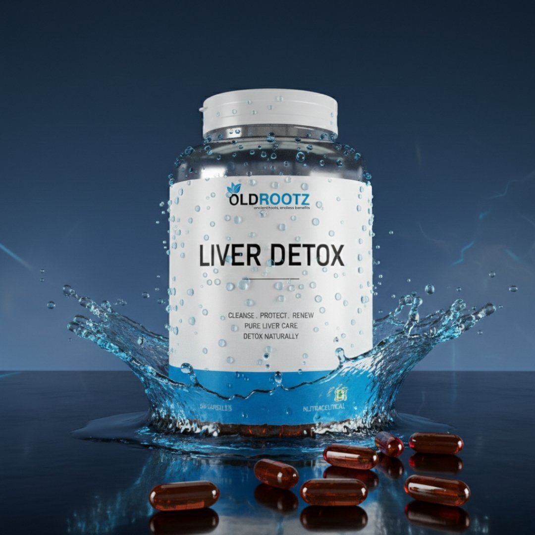 OLD ROOTZ Liver Detox – Cleanse, Protect & Renew Hover